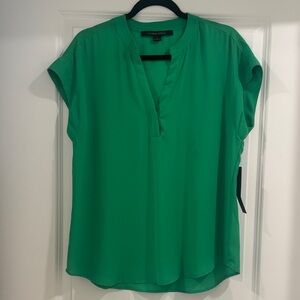 NWT Cynthia Steffe Vibrant Green Blouse